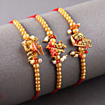 Sneh Devotional Rakhi Set & Almonds