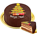 Frohes Fest Dessert Cake