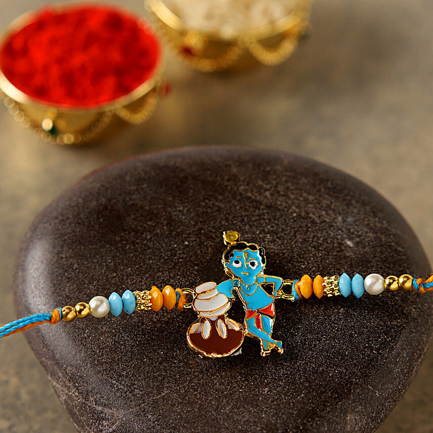 Adorable Bal Krishna Kids Rakhi