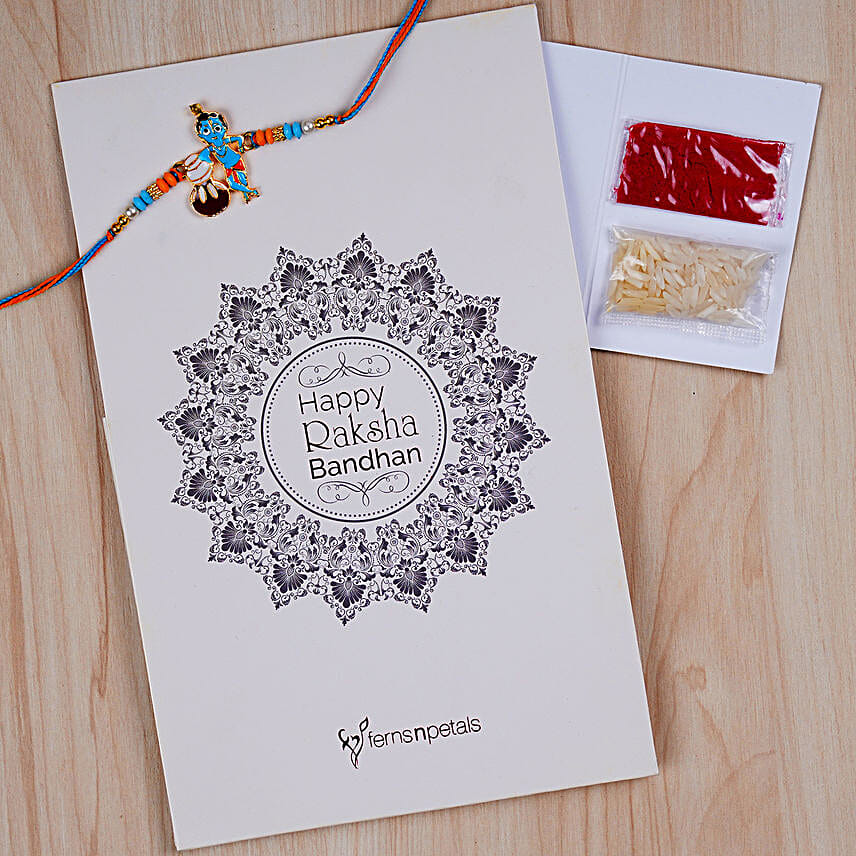Adorable Bal Krishna Kids Rakhi