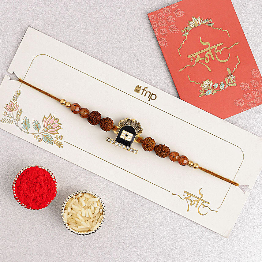 Blessings of Shiva Rakhi N Gulab Jamun Surprise