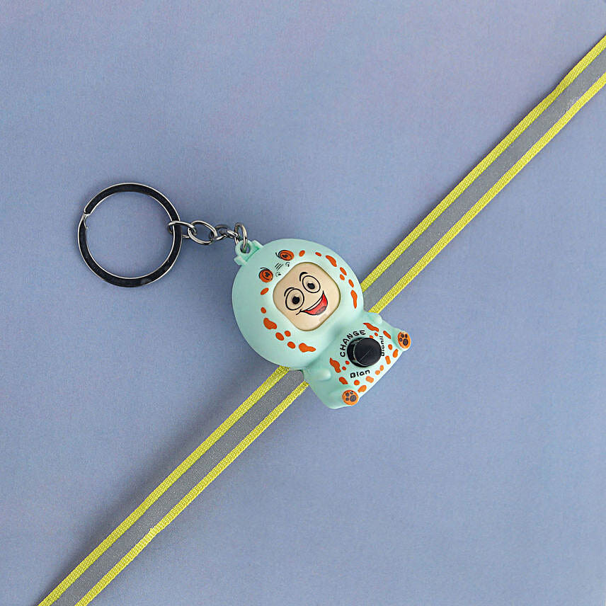 Emoji Switch Hero Rakhi For Kids N Delectable Gulab Jamun Combo