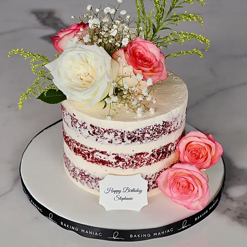 Fresh Floral Cake