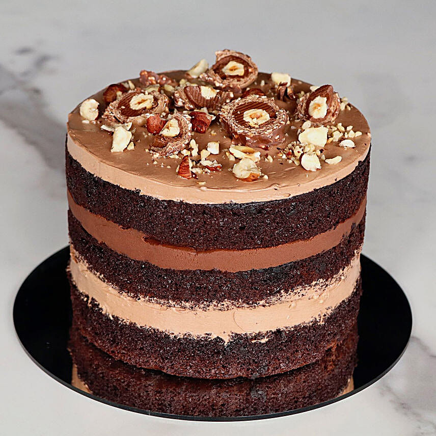 Hazelnut Chocolate Cake