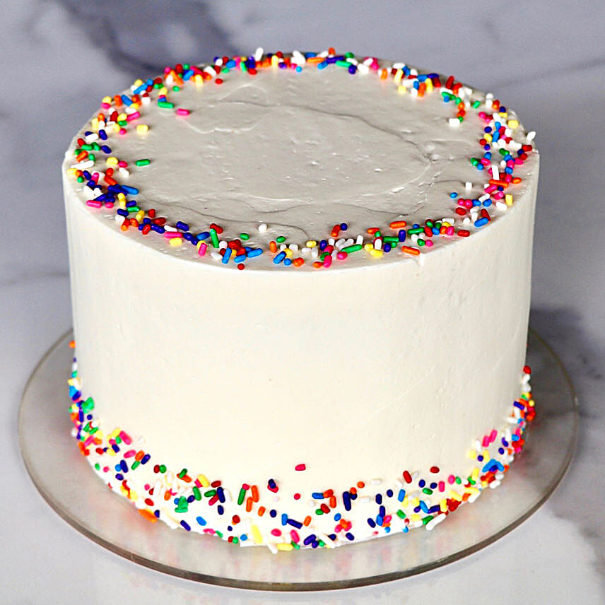 Vanilla Confetti Cake