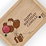 Happy Birthday Personalised Chocolate Box 30 Pcs