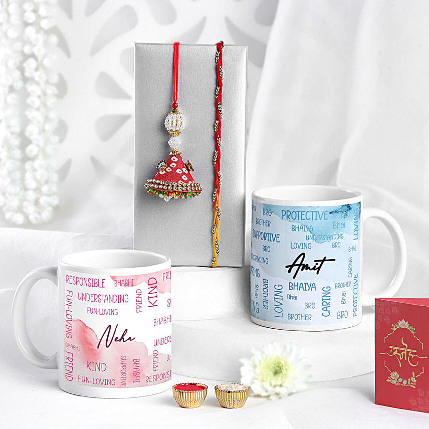 Timeless Traditions Rakhi Set
