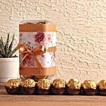 Personalised Photo Frame N Chocolate Hamper
