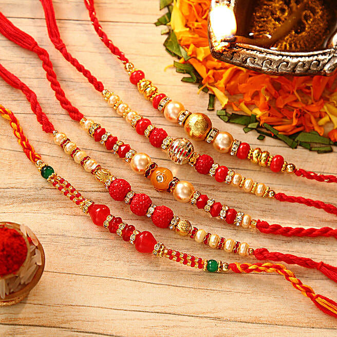 Set of 5 Awesome Rakhis For Brothers indonesia | Gift Set of 5 Awesome ...