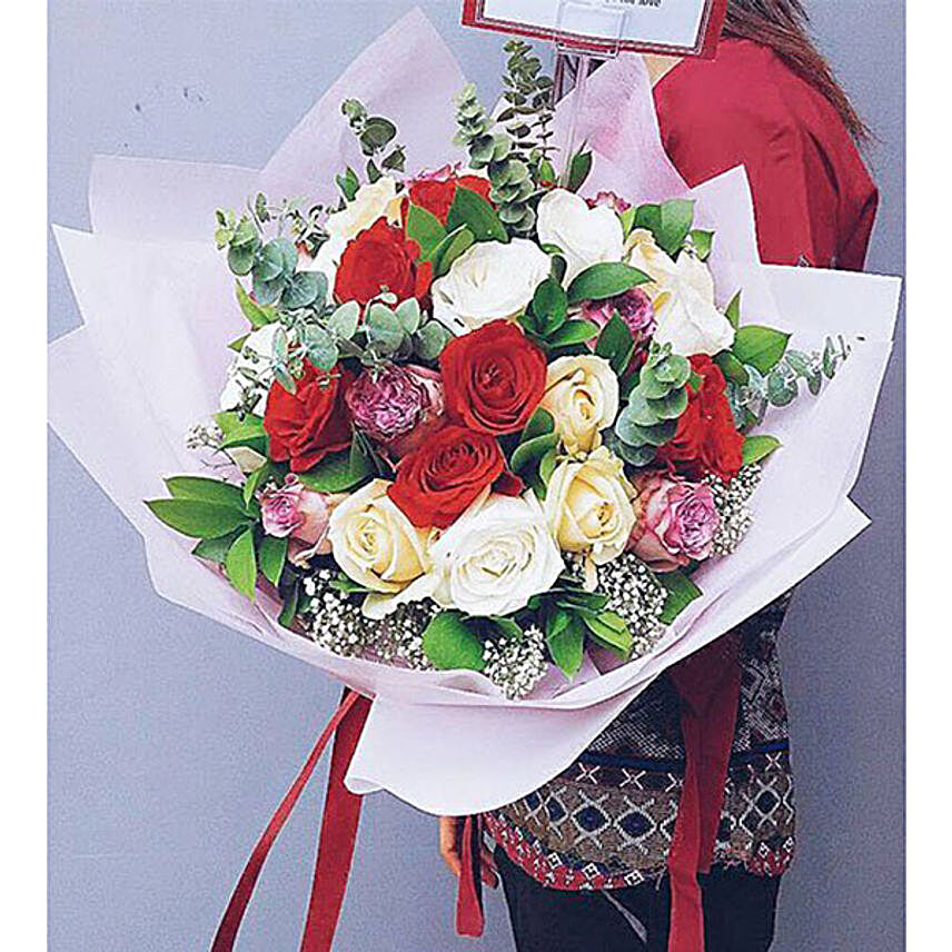 Say Love With Roses Bouquet