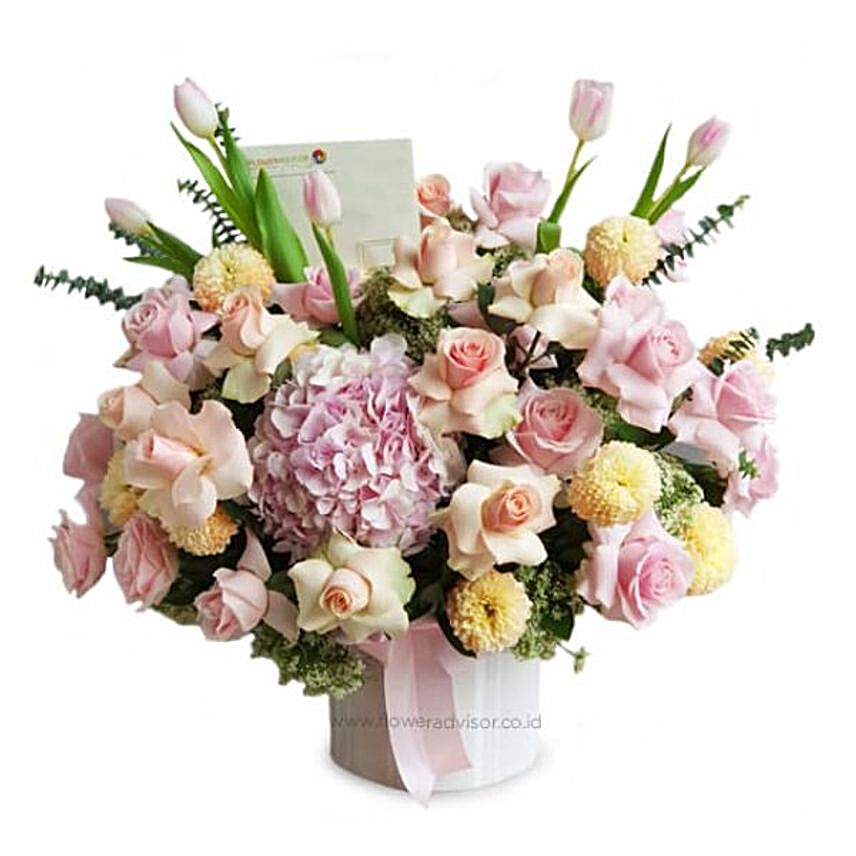 Premium Flower Vase Arrangement