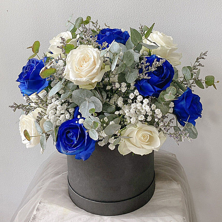 Zesty Love Beautiful Floral Box:Flower Arrangements to Indonesia
