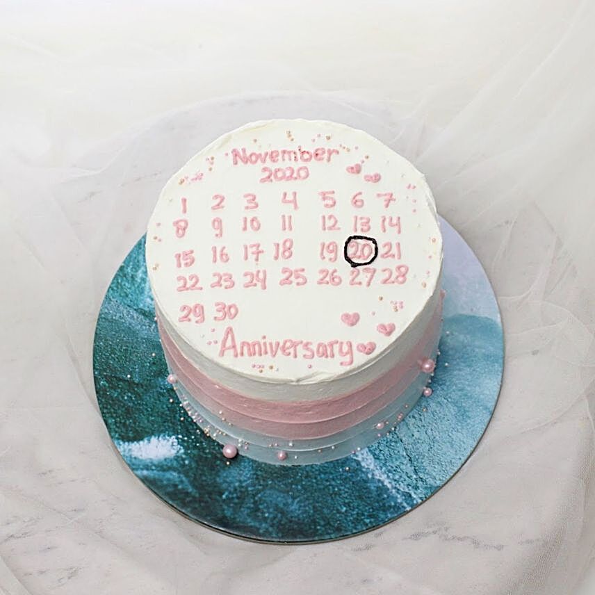 Birthday Calendar Blackforest Cake