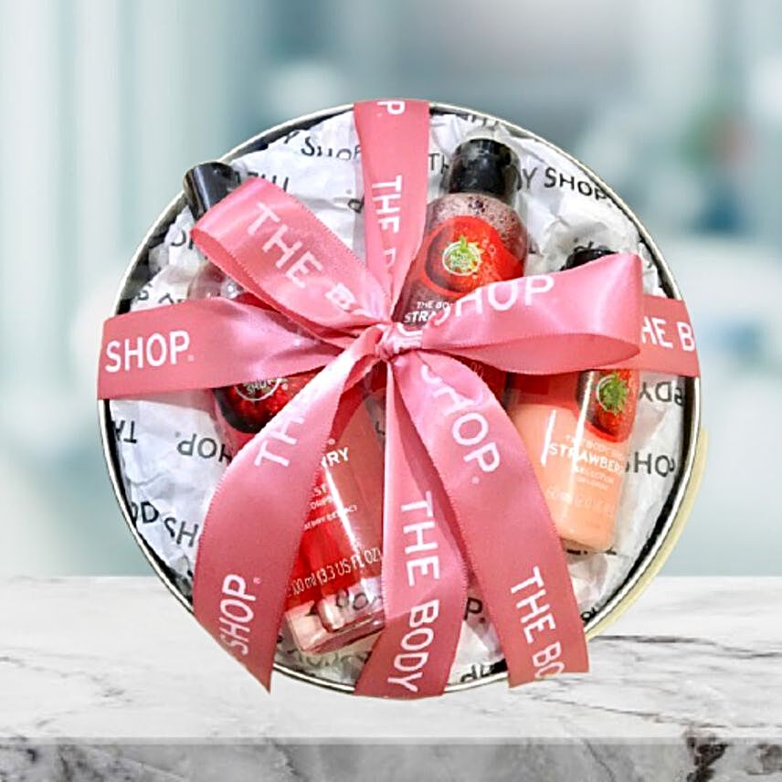 Body Shop Nourishing Spa Set:Send Mothers Day Gifts to Indonesia