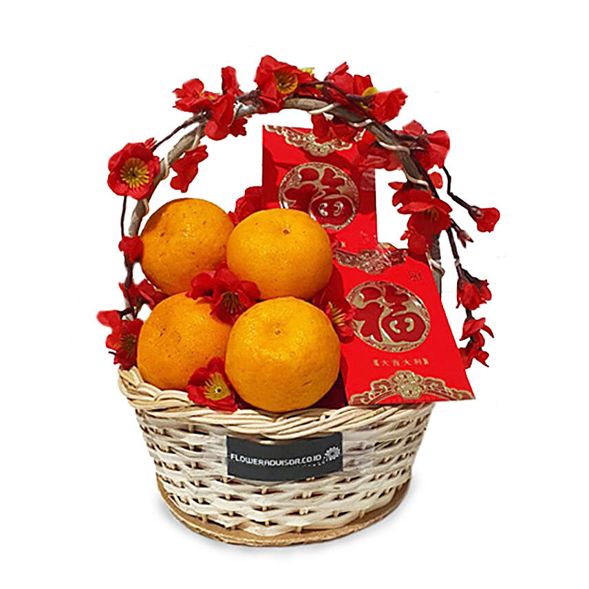 Chinese New Year Special Mandarin Oranges Basket