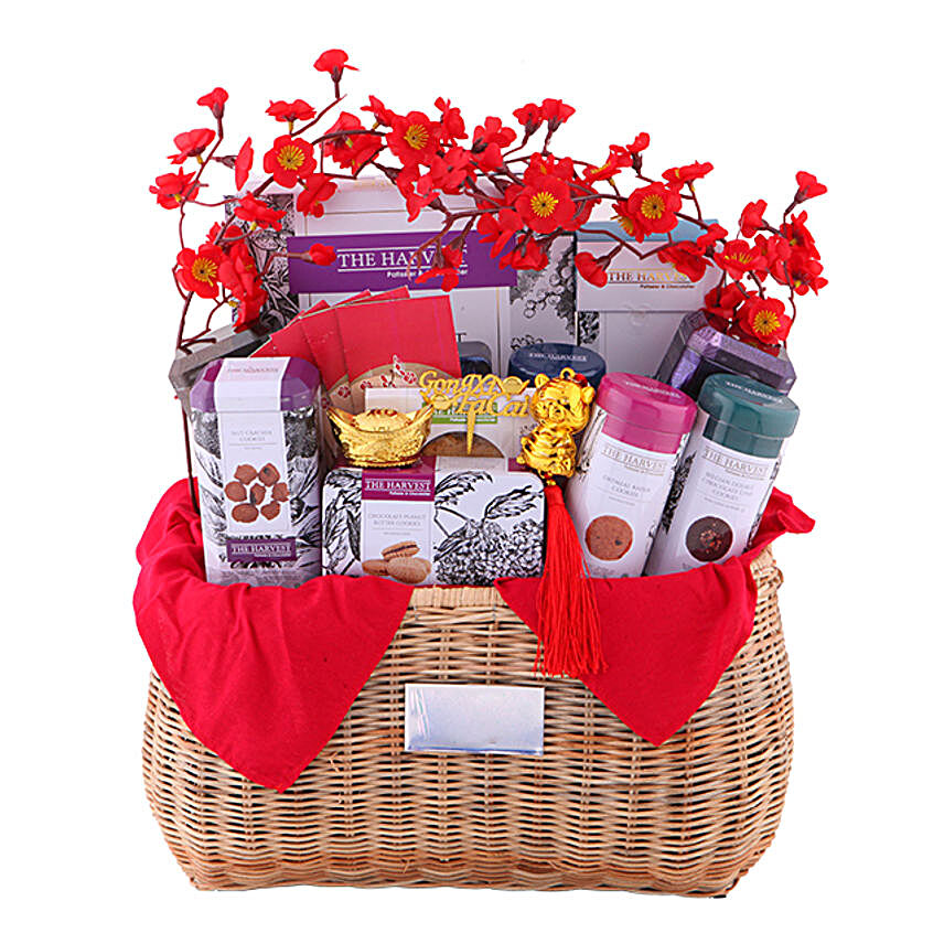 Deluxe Chinese New Year Hamper:Send Chinese New Year Gifts to Indonesia