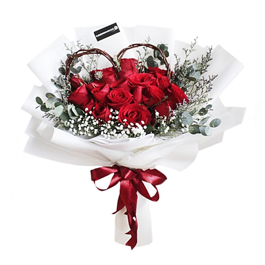 Sweet Love Red Roses Bouquet