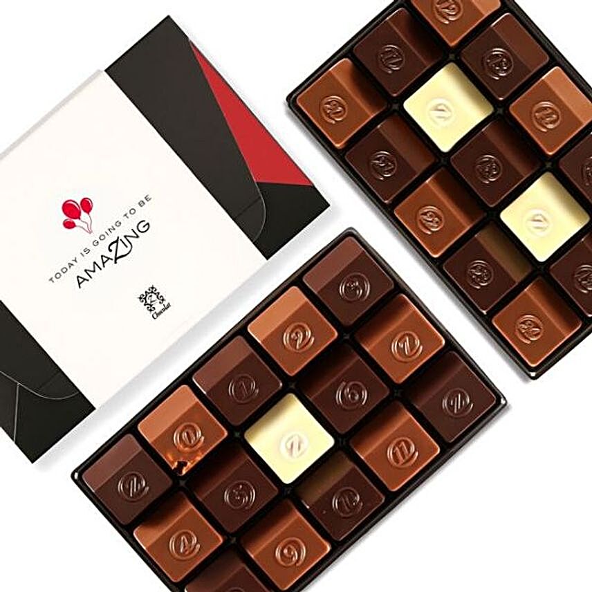 Birthday Wishes Chocolate Box 30 Pcs:Send Chocolate to Indonesia