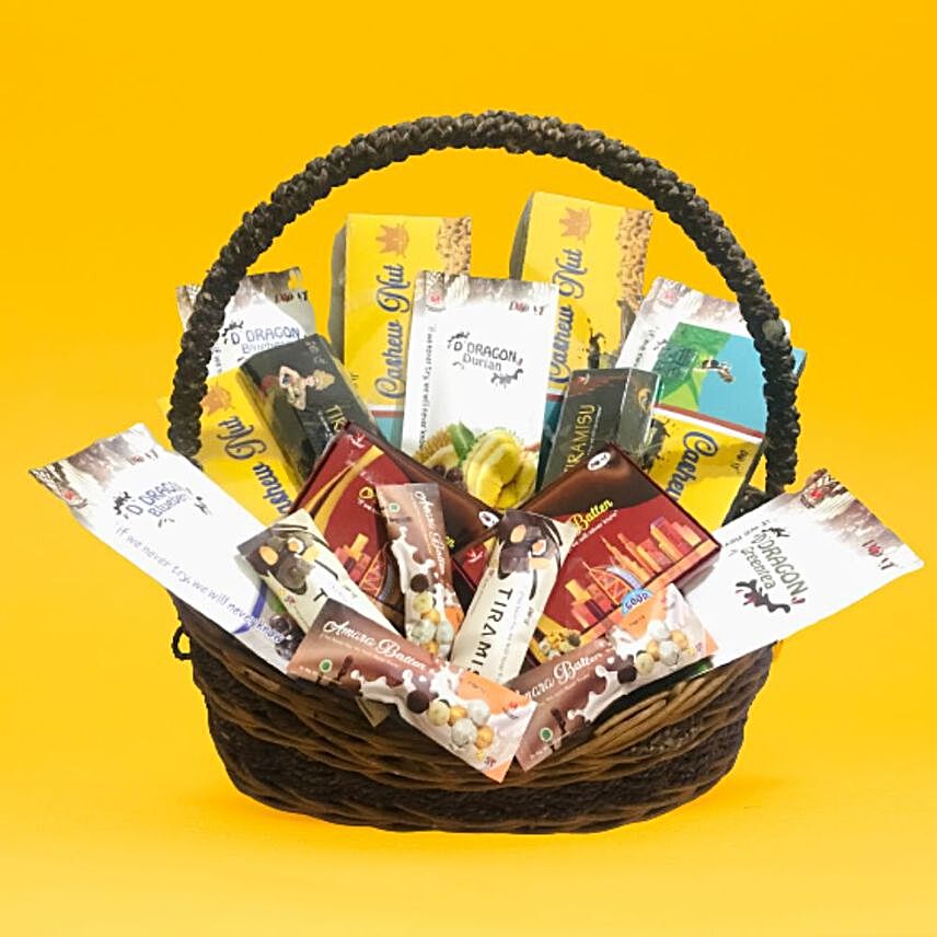 Sweet Delights Gift Hamper:Gift Baskets to Indonesia