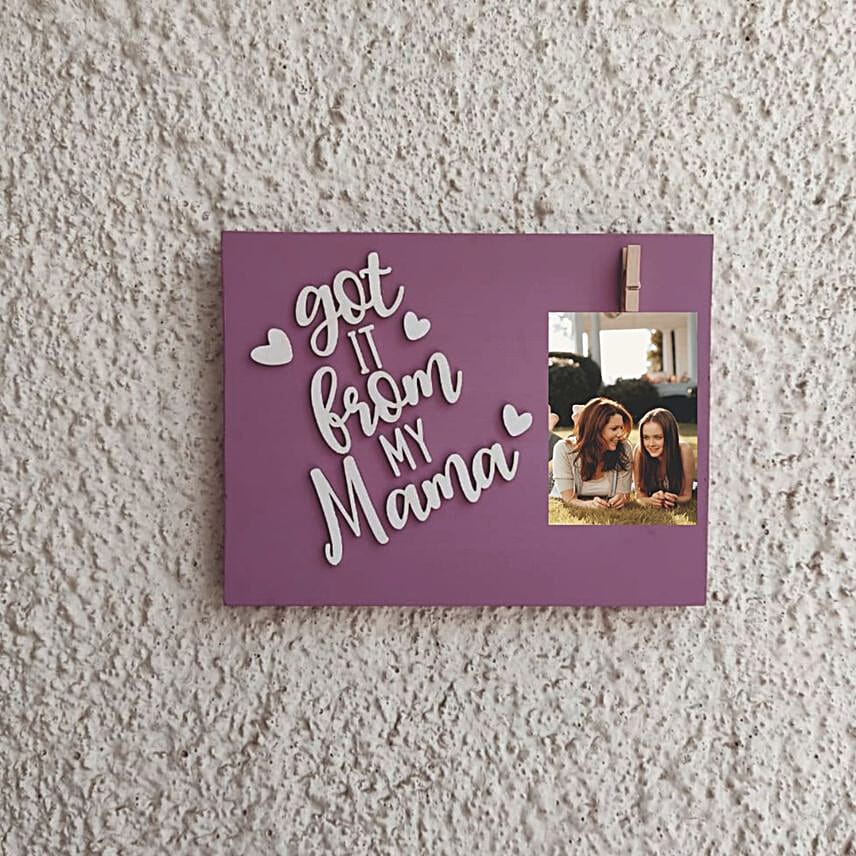 Personalised Mama Wall Hanging Frame