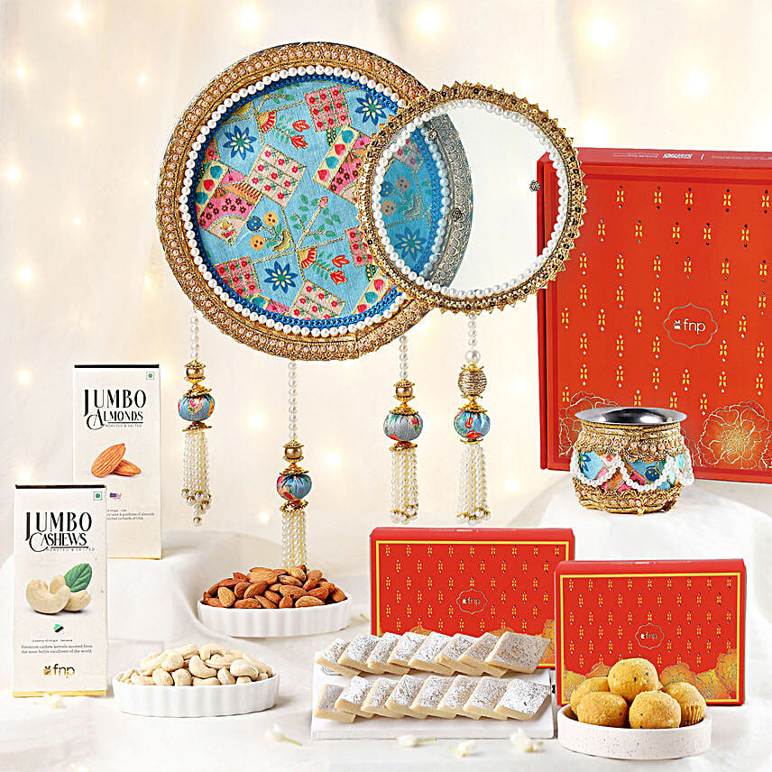 Blue Dreams Karva Chauth Bliss indonesia Gift Blue Dreams Karva