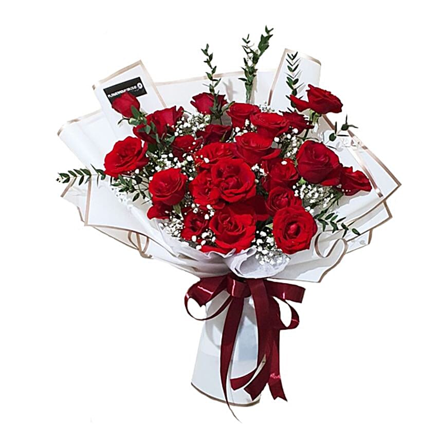 Forever Love Red Roses Bouquet