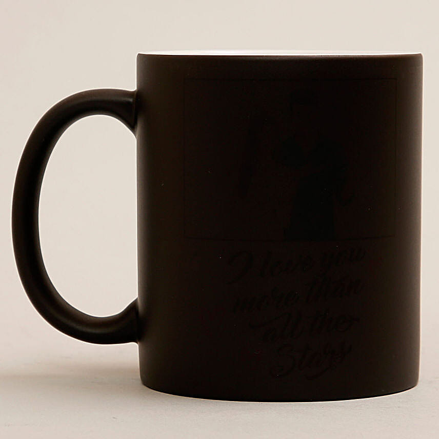 Personalised Gorgeous Black Mug