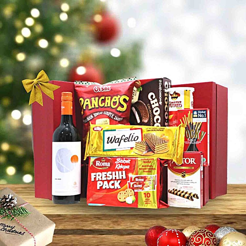 Weekend Wine And Treats Hamper