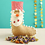 Choclairs Candy In Cute Santa Stocking
