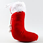 Choclairs Candy In Furry Red Xmas Stocking