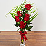 5 Beautiful Red Rose Arrangement