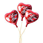 10 Sweet Desire Flower With I Love You Balloon
