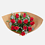 Romantic 12 Roses Bouquet