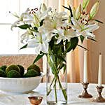 Happiness With Sweet Lilies Arrangement