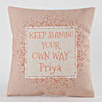 Personalised Inspirational Cushion