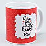 I Love You Personalised Mug