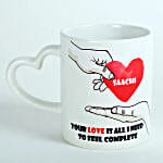 Personalised Heart Ceramic Mug