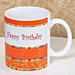 Personalised Happy Birthday Celebration Mug