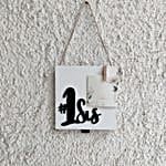 Personalised No 1 Sis Wall Hanging Frame