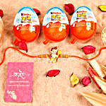 Sneh Bal Hanuman Kids Rakhi & Kinder Joy Pack