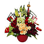 Garnet Glory Floral Arrangement