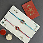 Cultural Charm Rakhi Set & Mug Combo