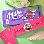 Sneh Kids Pubg Warrior Rakhi & Milka Chocolate