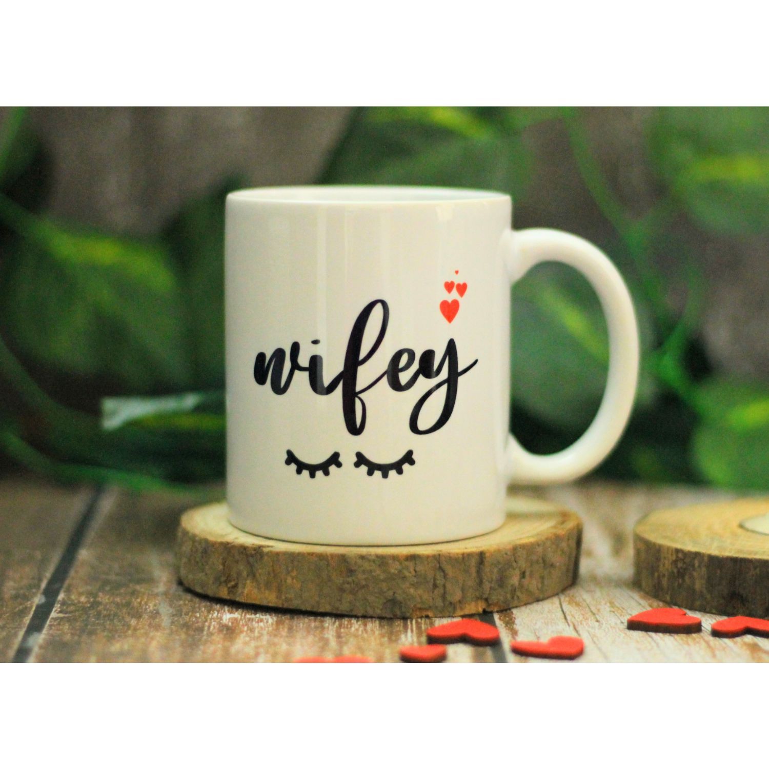 Hubby And Wifey White Mugs Combo italy