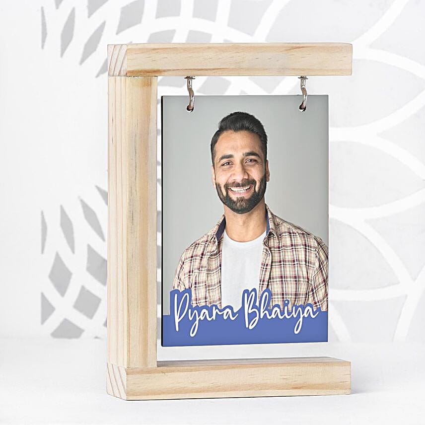Evil Eye Rakhi N Personalised Photo Frame