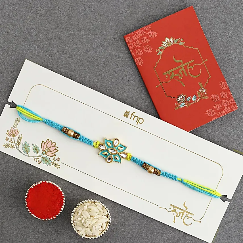Forever Bond Rakhi N Personalised Bhai Frame