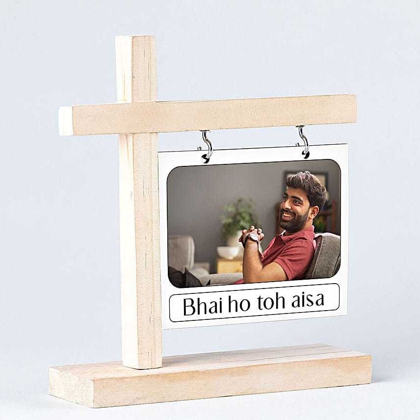 Forever Bond Rakhi N Personalised Bhai Frame