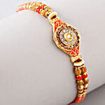 Designer Kundan Special Rakhi