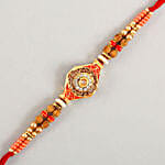 Designer Kundan Special Rakhi