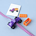 Lego Truck Rakhi N Words in the Air Space Game Gift Set